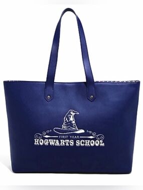 Loungefly Harry Potter Hogwarts School Tote Bag, size 19"× 5"x 12"